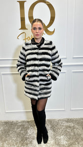 Haina blana rex-cincilla Donna Grey